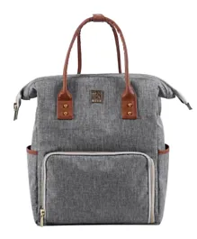 Ryco 2 In 1 Madison Backpack & Diaper Bag - Grey