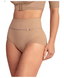 Mums & Bumps Leonisa High-Waisted Classic Smoothing Brief - Nude