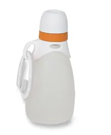 Infantio Reusable Pouch - Orange & White