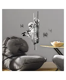 RoomMates Star Wars The Force Awakens Storm troopers P&S Wall Decals - White Black