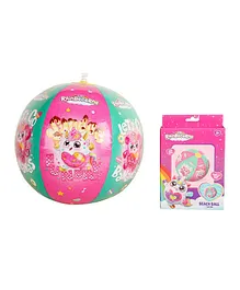 Rainbocorns Beach Ball