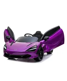 Lovely Baby McLaren 720S Supercar Ride On Car - Purple