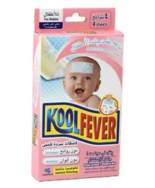 Koolfever For Babies Pack of 4 - Pink