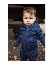Koko Noko Hooded Cardigan - Navy