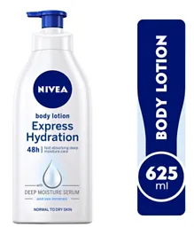 Nivea Express Hydration Body Lotion Sea Minerals Normal to Dry Skin - 625ml