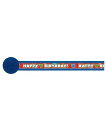 Party Centre Mickey Mouse Crepe Streamer - 914.4 cm
