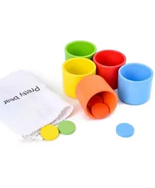 UKR Sorting Montessori Cups - Multicolor