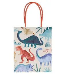 Meri Meri Dinosaur Kingdom Party Bags Multicolor - Pack of 8