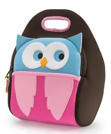 Dabbawalla Bags Owl Insulated Washable Lunch Bag - Multicolor