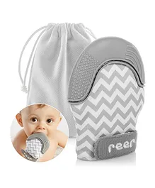 Reer Teething Mitten - White