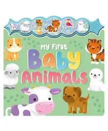 My First Baby Animals A Sparkly Sound Button Book - English
