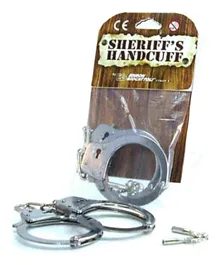 Edison Sheriff Handcuffs - Silver