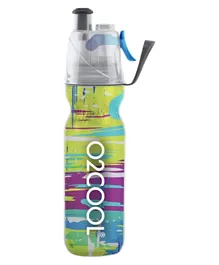 O2Cool Graffiti Colors Collection Classic Elite Insulated Arctic squeeze Mist 'N Sip Water Bottle - 590ml