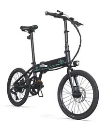 Fiido Electric Bike Folding D4S - Black