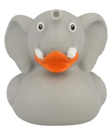 Lilalu Elephant Rubber Duck Bath Toy - Grey