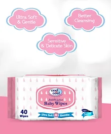 Cool & Cool Baby Wipes Pack of 8 & Pack of 4 Wipes Free - 480 Wipes