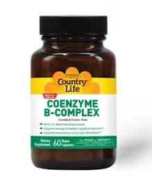 Country Life Coenzyme B-Complex Capsules - 60 Pieces