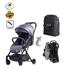 Teknum SLD Travel Lite Stroller With Carry Bag - Dark Grey