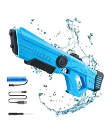 ألعاب بي تي تي مسدس المياه الكهربائي القوي مع تعبئة ذاتية - أزرق