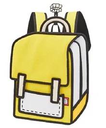 Jump from Paper Junior Spaceman Backpack Minion Yellow - 10.5 inch