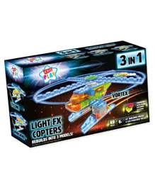 Design Group Light Fx 3 In 1 Copters Act - Multicolor - 49 Pieces
