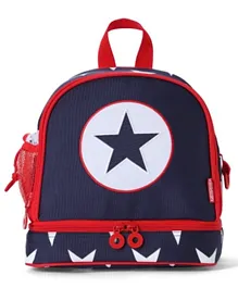 Penny Scallan Navy Star Junior with Rein Backpack Blue - 7.0 Inches