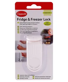 Clippasafe Fridge & Freezer Lock - White
