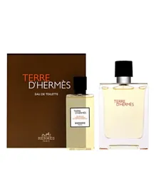 HERMES Terre D'Hermes EDT 100mL + Shower Gel 80mL