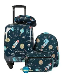 Travelers Club Luggage Set Space - 5 Pieces