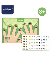 Mideer Fashion Whims Nail Stickers - 1000 Pieces