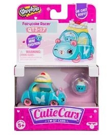 Shopkins Cutie Car With Cupcake Collectable Set - Blue