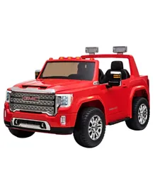 GMC Licensed Battery Operated Ride On with Remote Control - Red