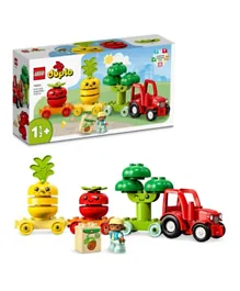 LEGO DUPLO My First Fruit and Vegetable Tractor 10982 - 19 Pieces