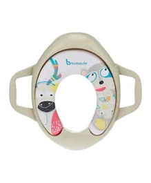 Babymoov Badabulle Baby Toilet Training Seat with Removable Padded Seat - Grey