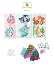 Sycomore Stick N Fun 3 Mosaic Mermaids - 500 Pieces
