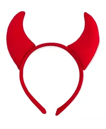Highland Red Devil Horn Halloween Hairband
