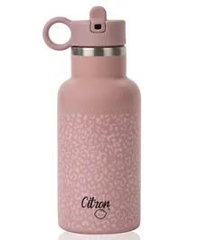 Citron Stainless Steel Bottle Leo Pink - 350ml