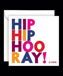 Quotable Card -   Hip Hip Hooray!