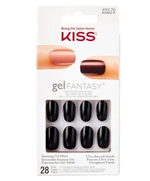 Kiss Gel Fantasy Nails Medium Length KGN19 - 28 Pieces