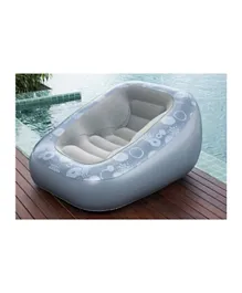 Bestway 75096E Comfi Cube Deluxe Stylish Style Inflatable Indoor Outdoor Patio Lounger