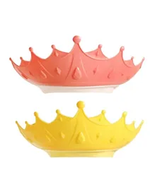 Star Babies Adjustable Crown Kids Shower Cap - PInk/Yellow