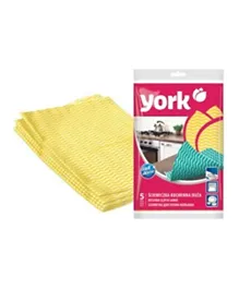 York Household Kitchen Cleaning Cloth - 5 Pieces