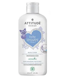 Attitude Baby Leaves Natural Bubble Wash Almond Milk - 473ml