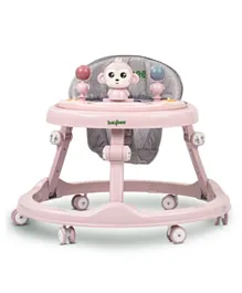 BAYBEE Drono Baby Walker For Kids - Light Pink