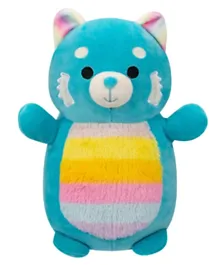 Squishmallows Vanessa Teal Red Panda With Rainbow Belly Hugme - 25.4 cm