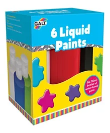 Galt Toys Young Liquid Paints Pack of 6 - 250ml each