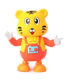 Fun And Pretend Dance Happy Tiger Toy, Imaginative Play, High-quality Material 168-53 - Yellow