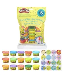 Play-Doh - Bag of 15 Small Pots of Play Dough