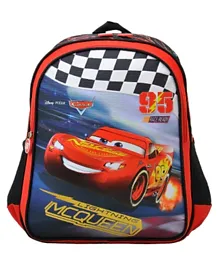 Disney Cars Race Ready Backpack Red Black - 15 inches