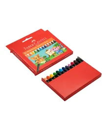 Faber Castell A4 Drawing Book with Crayons and Washable Felt Pen Set - 25 Pieces